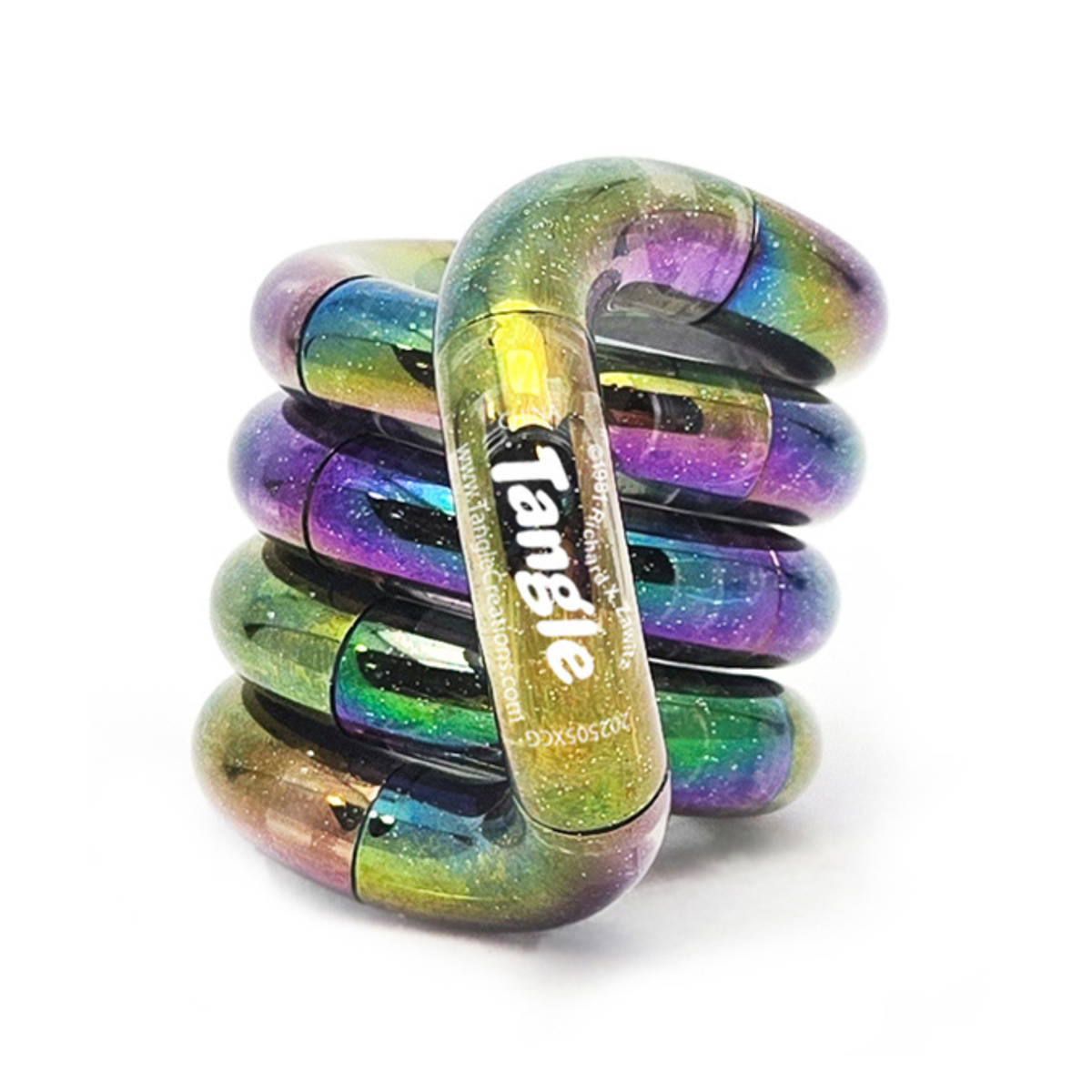 Tangle Jr Fidget | Iridescent Gems | Toylandeu™