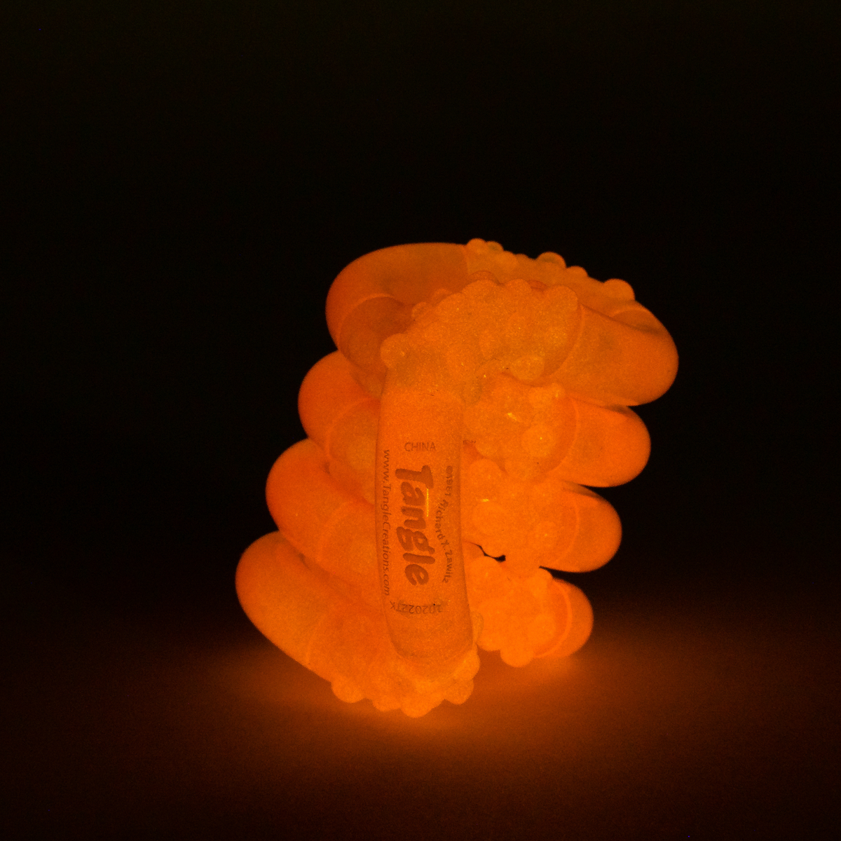 Tangle Jr Fidget Toy | Glow In The Dark | Classroom Desk Tool | Student Use