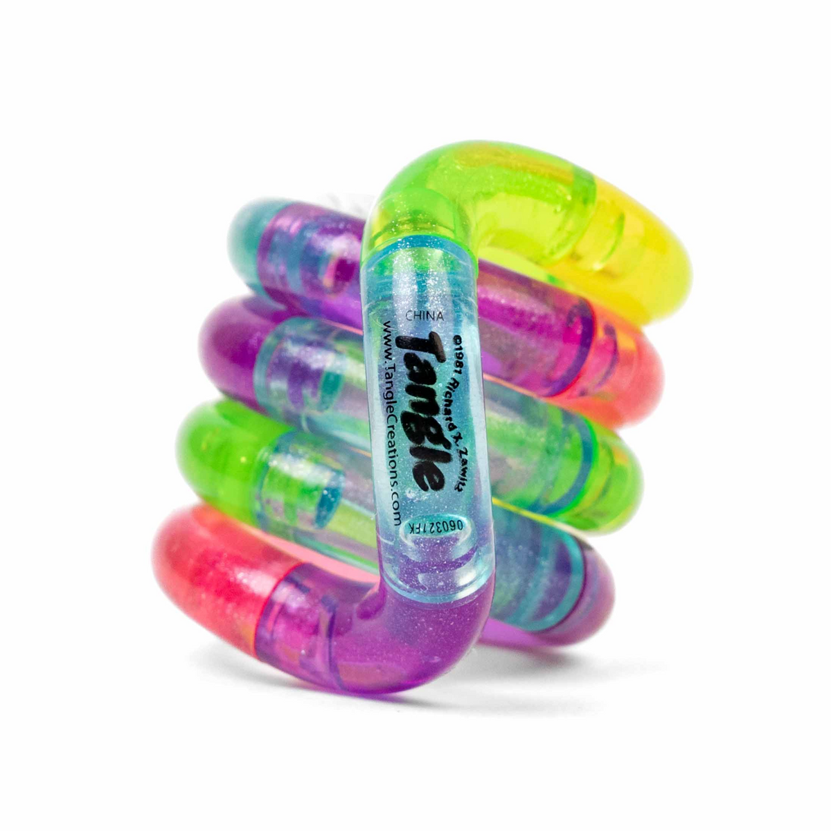 Tangle Jr Fidget Toy | Continuous Spin Motion | Lightweight Sensory Tool | Kids
