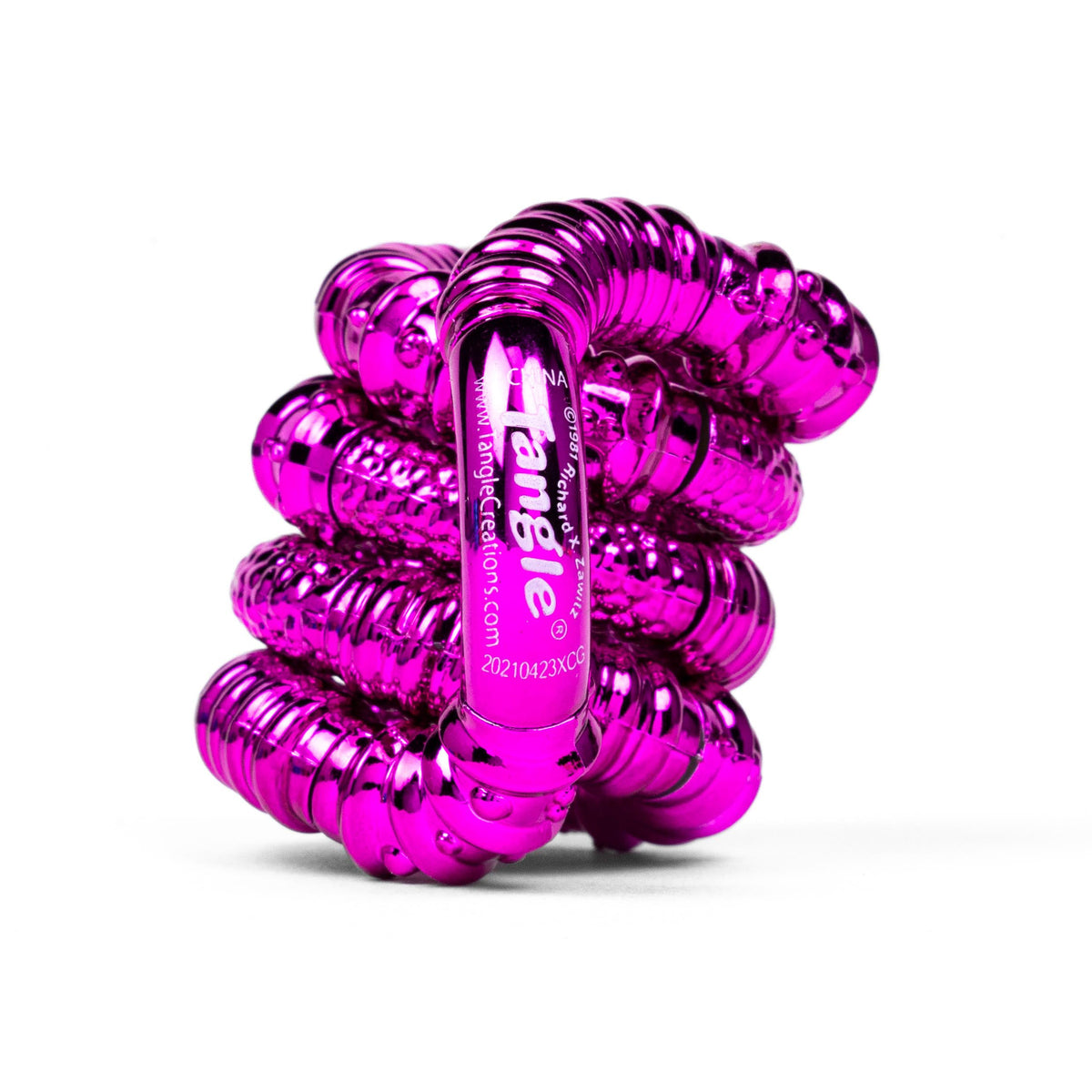 Tangle Jr Sensory Toy | Textured Surface | Metallic Finish | Kids And Teens