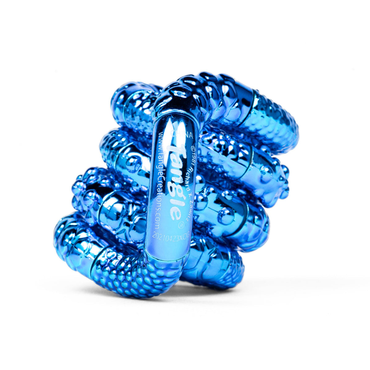 Tangle Jr Sensory Toy | Textured Surface | Metallic Finish | Kids And Teens