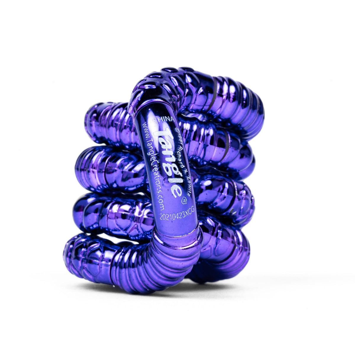 Tangle Jr Sensory Toy | Textured Surface | Metallic Finish | Kids And Teens