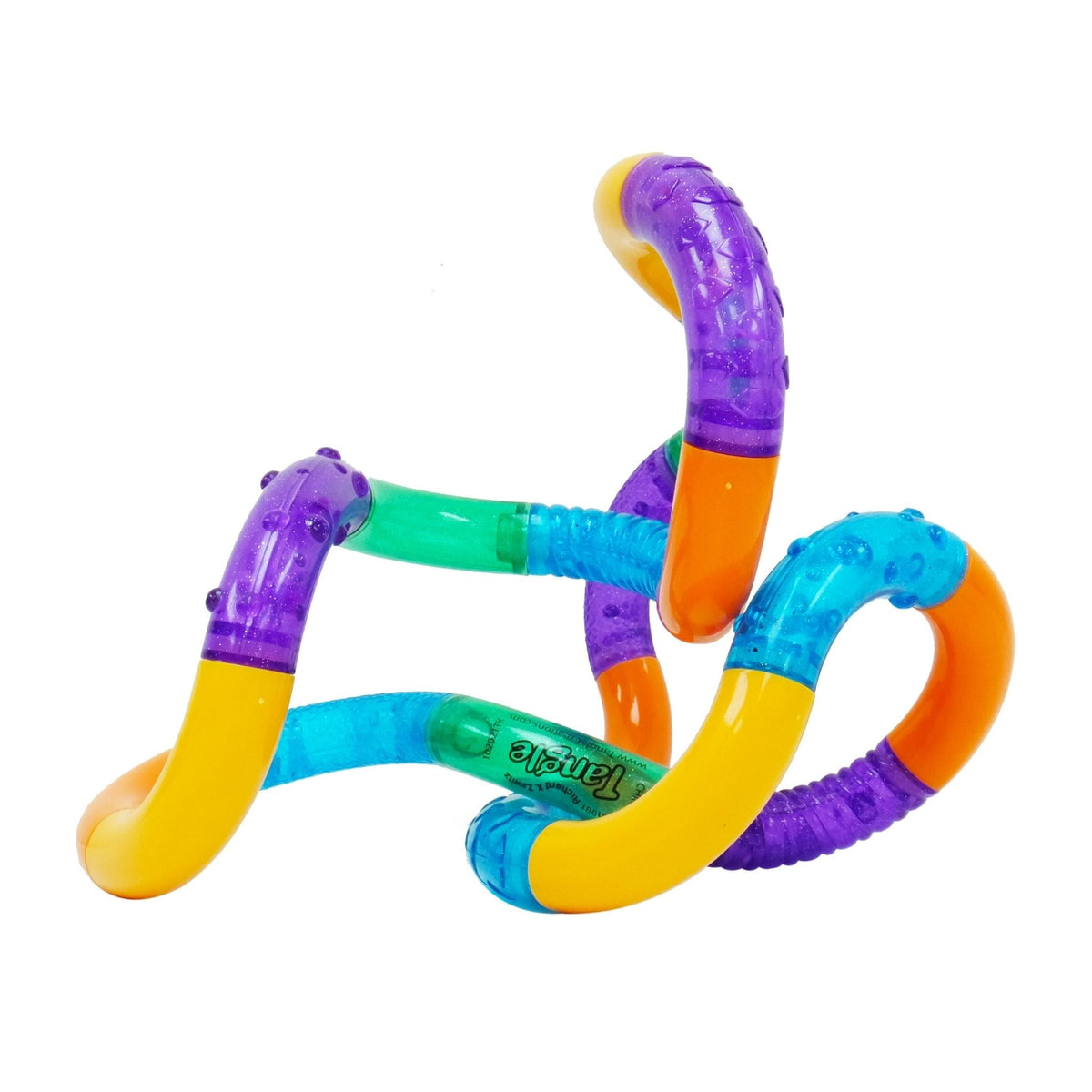 Sensory Toy | Textured Coiled Design | Bright Colors | Kids And Adults