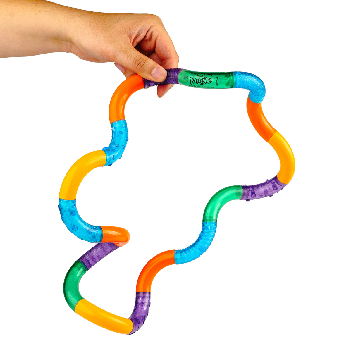 Sensory Toy | Textured Coiled Design | Bright Colors | Kids And Adults