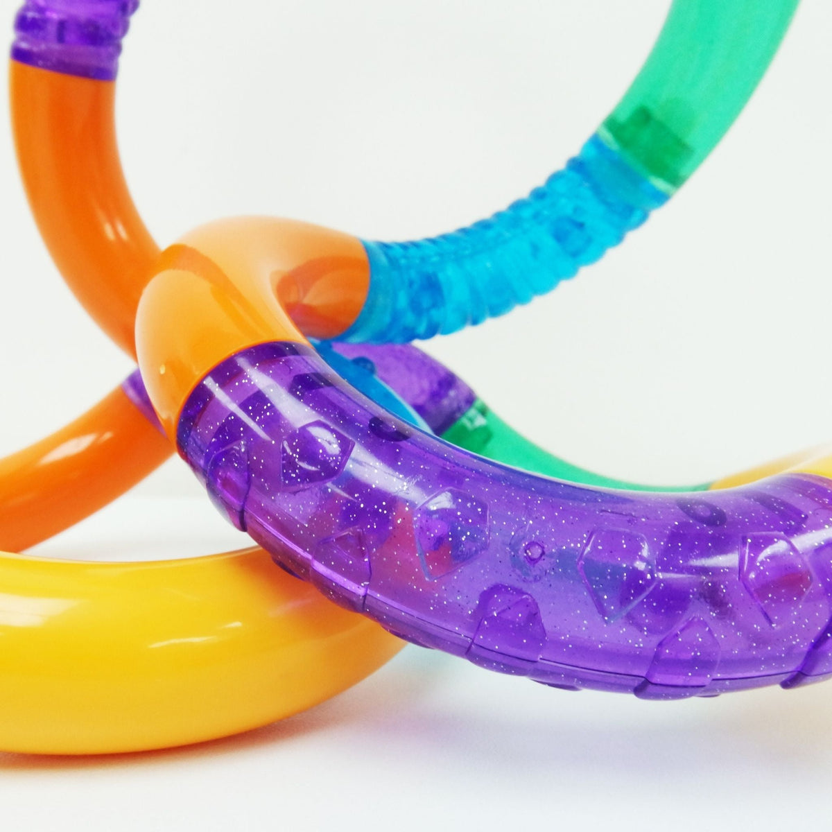 Sensory Toy | Textured Coiled Design | Bright Colors | Kids And Adults