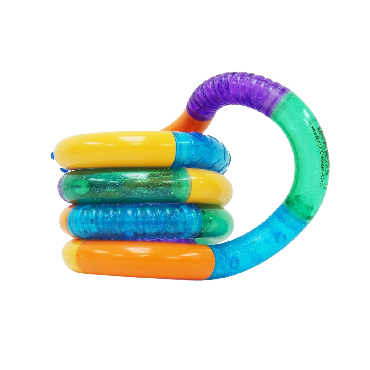 Sensory Toy | Textured Coiled Design | Bright Colors | Kids And Adults