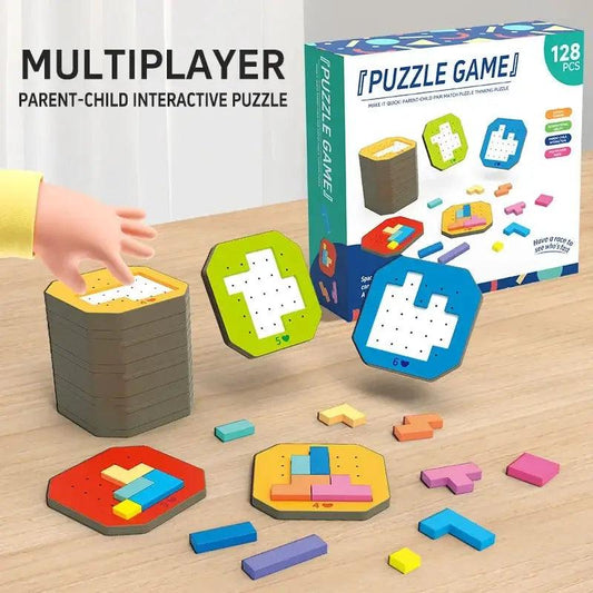  Tangram Puzzle Toy Colorful Geometric Logic for Kids -  ToylandEU™