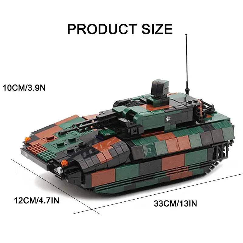 Tank Building Blocks Set Lego Compatible Military Tanks - ToylandEU