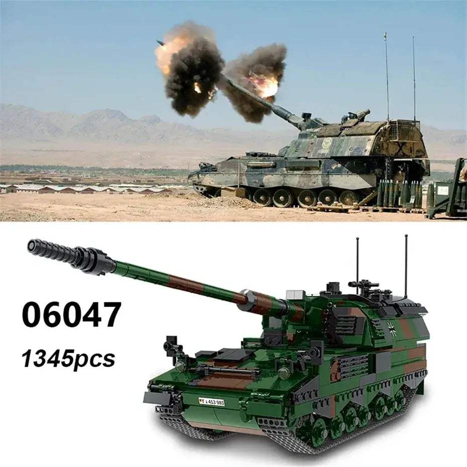 Tank Building Blocks Set Lego Compatible Military Tanks - ToylandEU