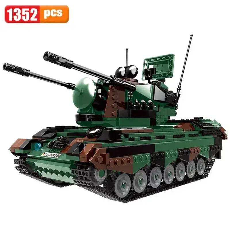 Tank Building Blocks Set Lego Compatible Military Tanks - ToylandEU