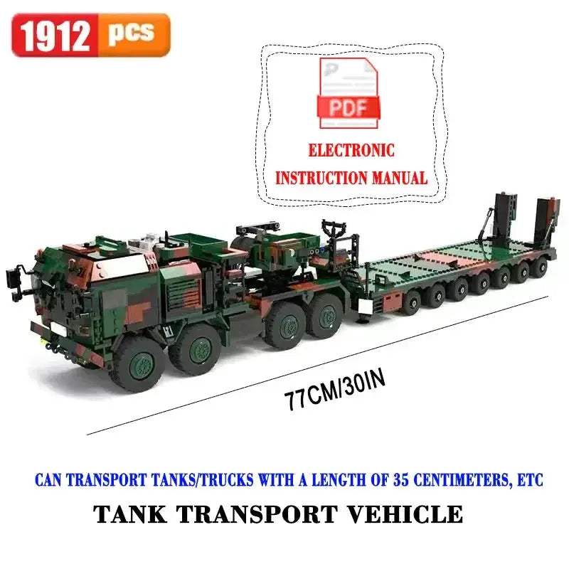 Tank Building Blocks Set Lego Compatible Military Tanks - ToylandEU