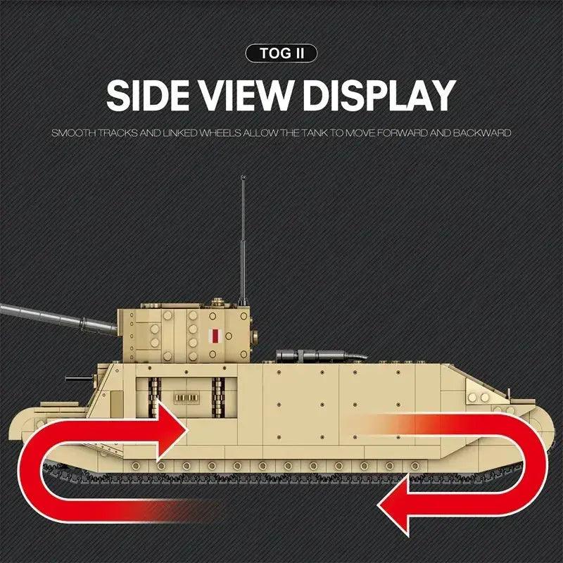  Tank Model Kit 1 30 Authentic Military Vehicle Gift -  ToylandEU™