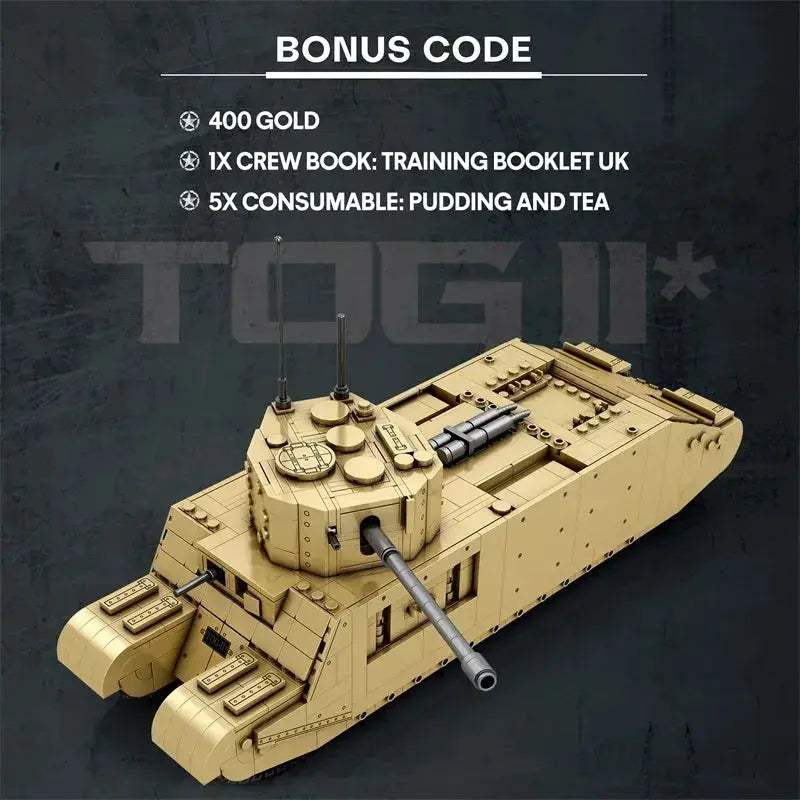 Tank Model Kit 1 To 30 Authentic Military Vehicle Gift - ToylandEU