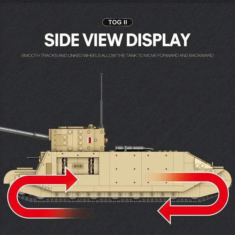 Tank Model Kit 1 To 30 Authentic Military Vehicle Gift - ToylandEU