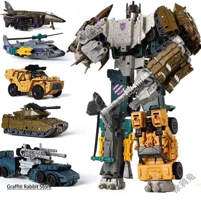 Tank Transformation Robot Car Toy Transforming Devastator Model - ToylandEU