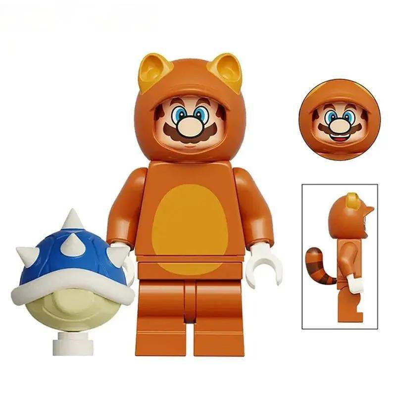 Tanooki Mario from Super Mario Brothers Movie Lego Compatible Minifigures - Minifigure Toys