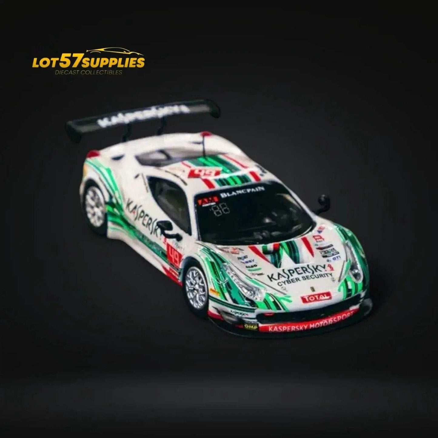 Tarmac Works Ferrari 458 Italia GT3 24 Hours of Spa 2016 #49 1:64 - ToylandEU