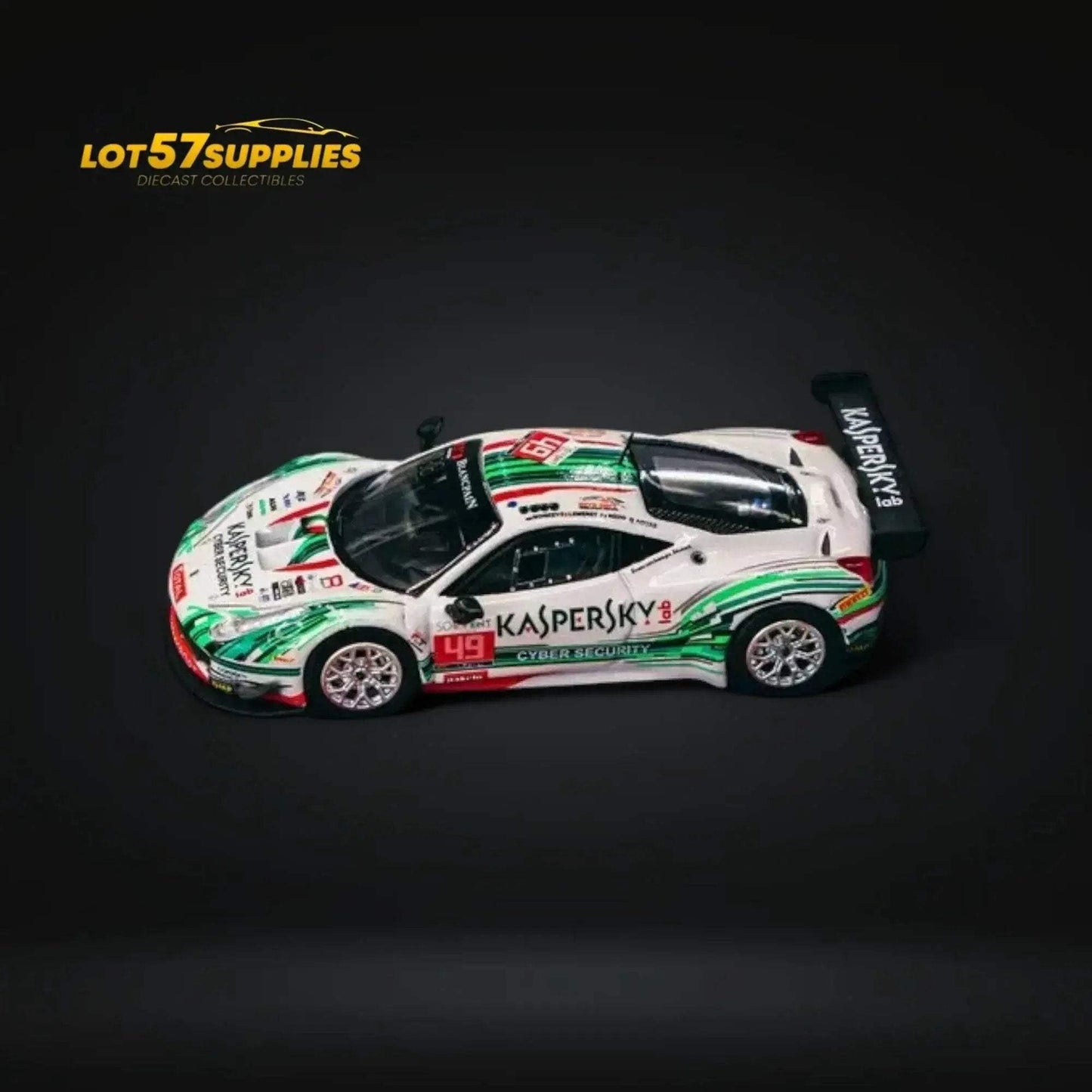Tarmac Works Ferrari 458 Italia GT3 24 Hours of Spa 2016 #49 1:64 - ToylandEU