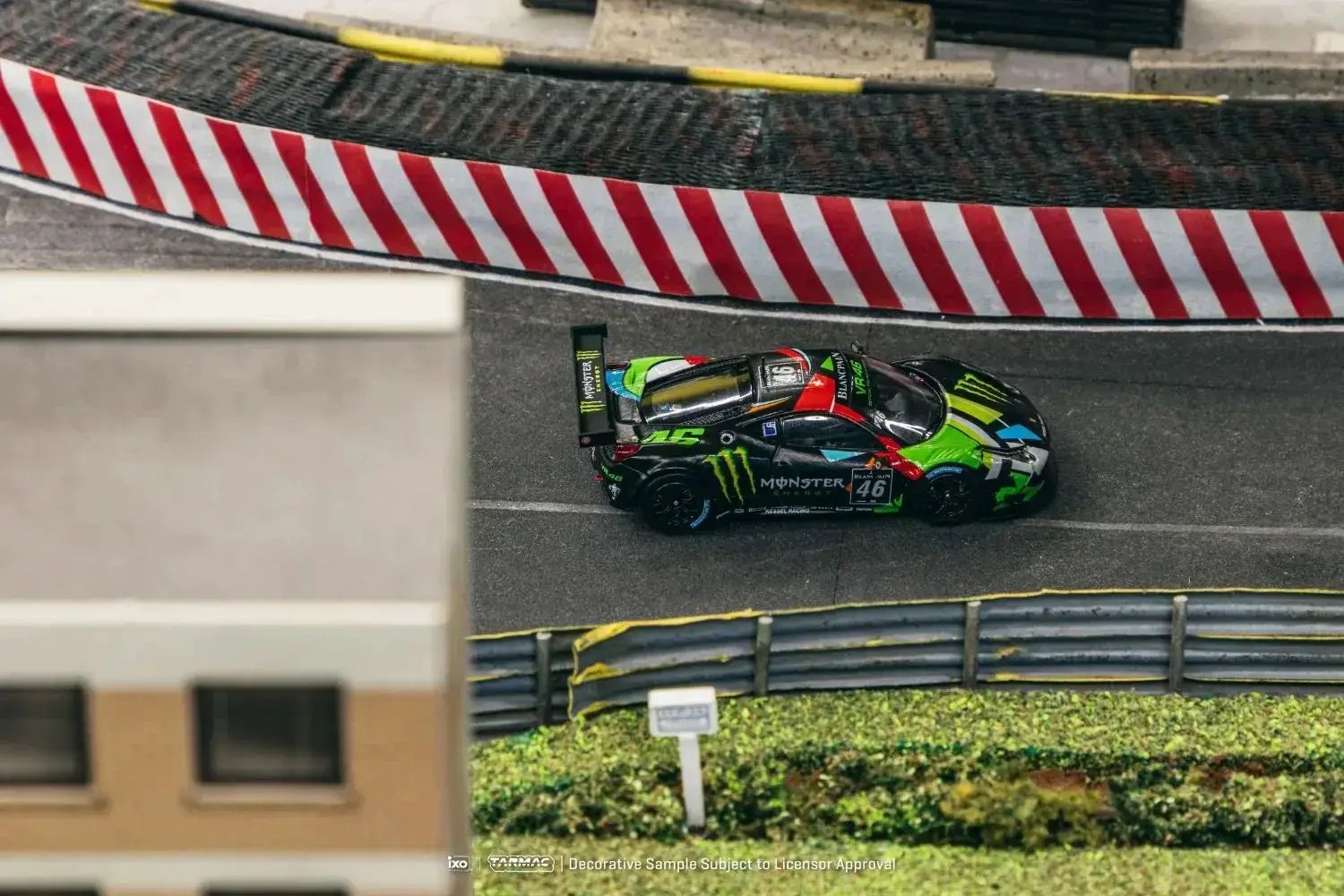Tarmac Works Hobby64 Ferrari 458 Italia GT3 Blancpain Endurance 2012 V. Rossi 1:64 T64-073-12BGT46M - ToylandEU