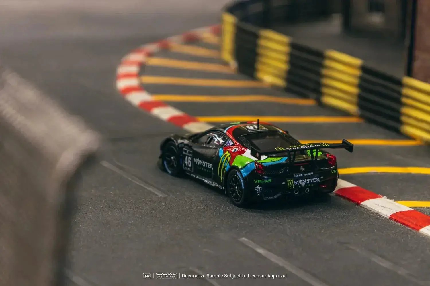 Tarmac Works Hobby64 Ferrari 458 Italia GT3 Blancpain Endurance 2012 V. Rossi 1:64 T64-073-12BGT46M - ToylandEU