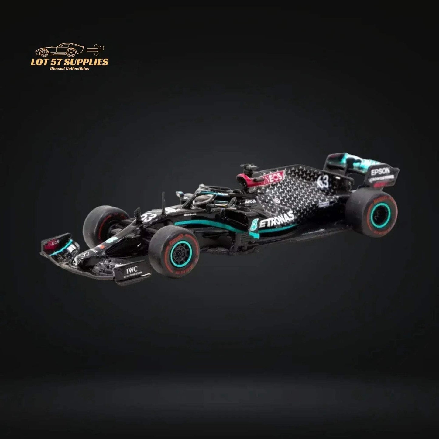 Tarmac Works Mercedes-AMG F1 W11 EQ Performance Sakhir Grand Prix 2020 George Russell 1:64 - ToylandEU