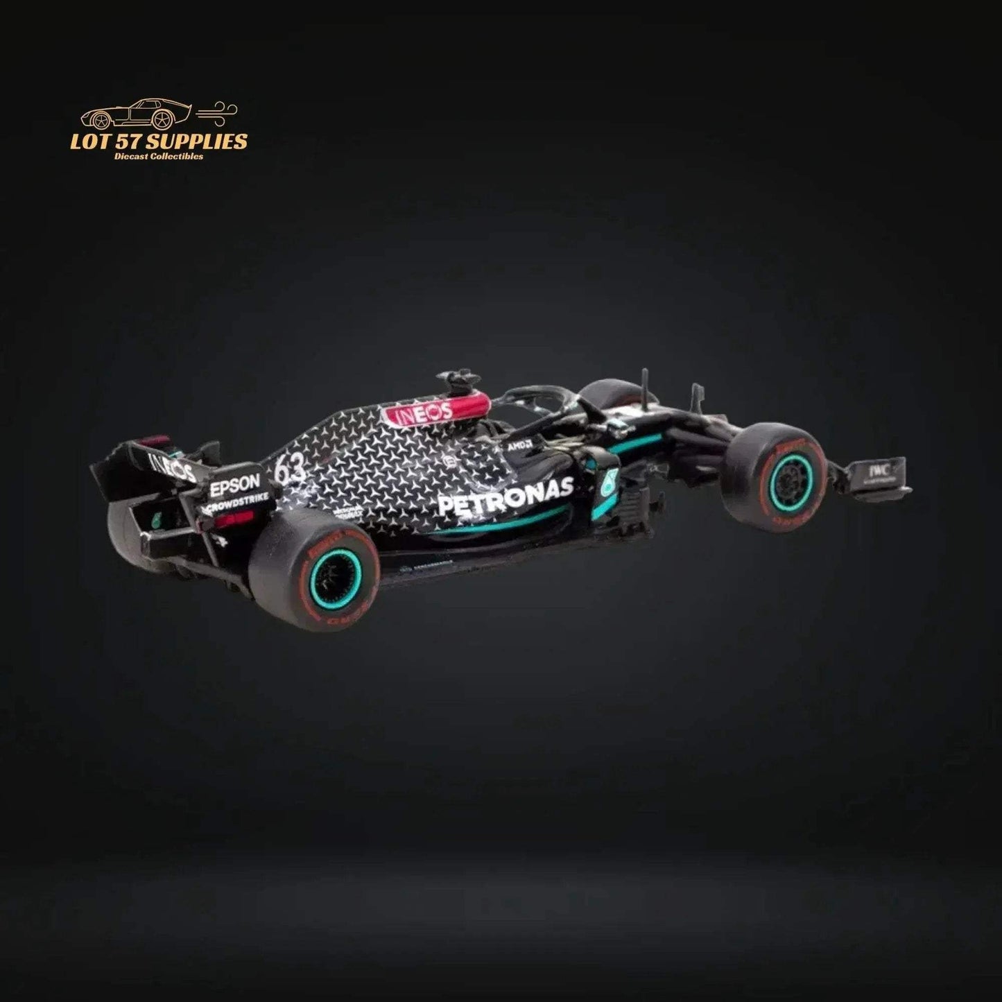 Tarmac Works Mercedes-AMG F1 W11 EQ Performance Sakhir Grand Prix 2020 George Russell 1:64 - ToylandEU