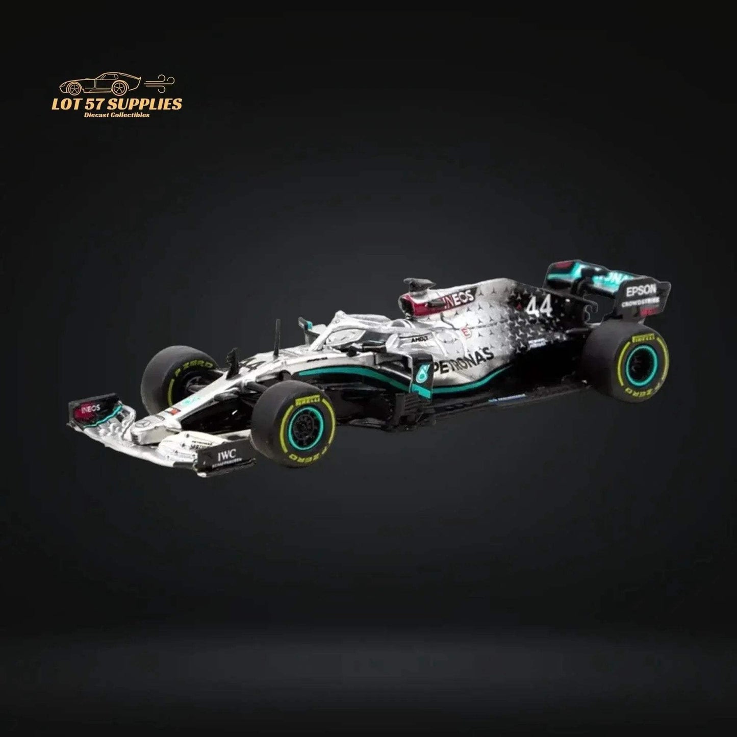 Tarmac Works Mercedes-AMG F1 W11 EQ Performance Barcelona Pre-Season Testing 2020 Lewis Hamilton 1:64 - ToylandEU