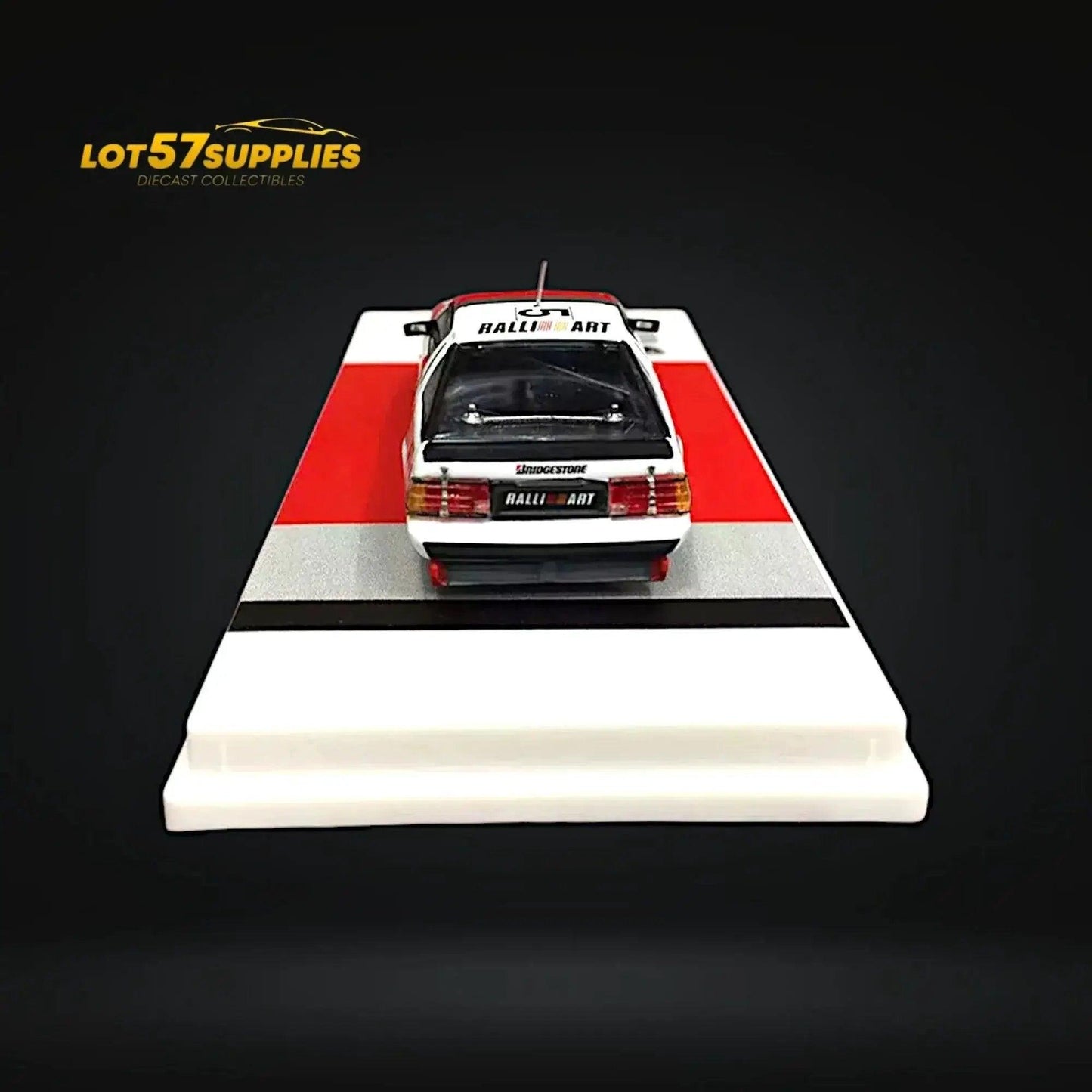  Tarmac Works Mitsubishi Starion Macau Guia Race 1988 #5 1:64 -  ToylandEU™