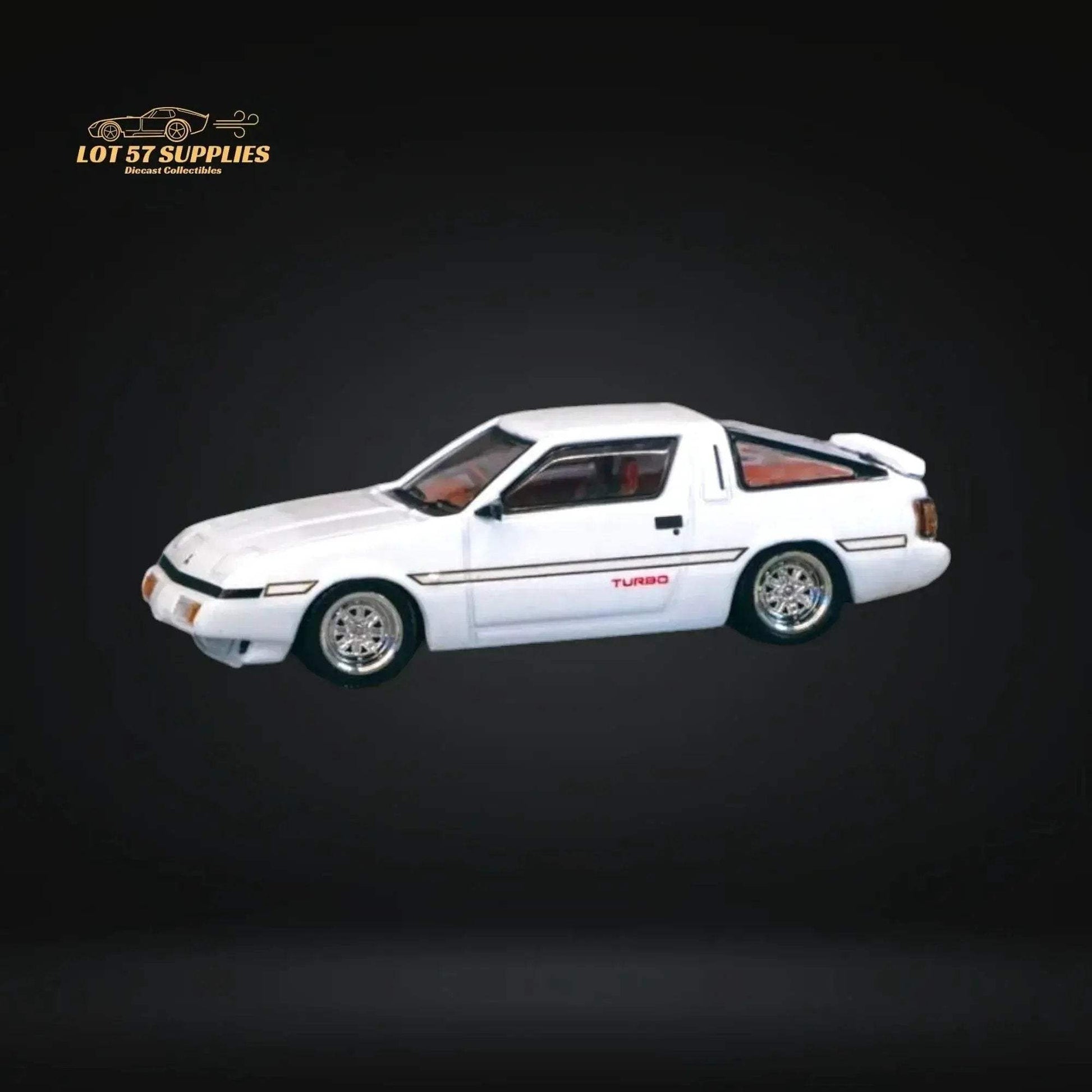 Tarmac Works Road64 Mitsubishi Starion White T645-055-WHT 1:64 - ToylandEU