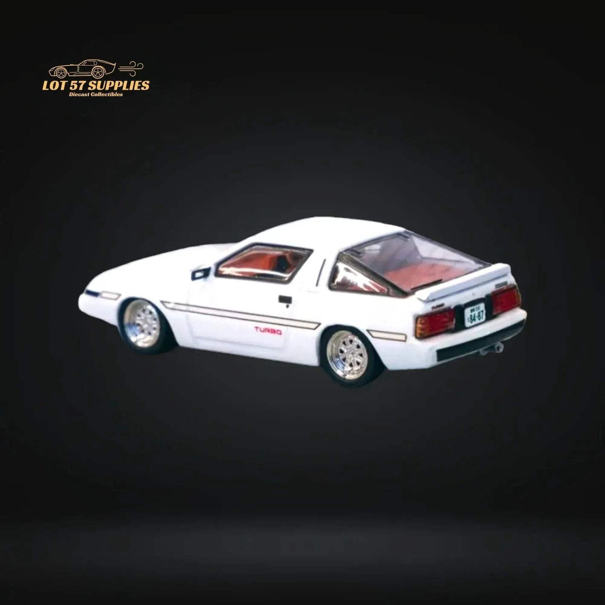 Tarmac Works Road64 Mitsubishi Starion White T645-055-WHT 1:64 - ToylandEU