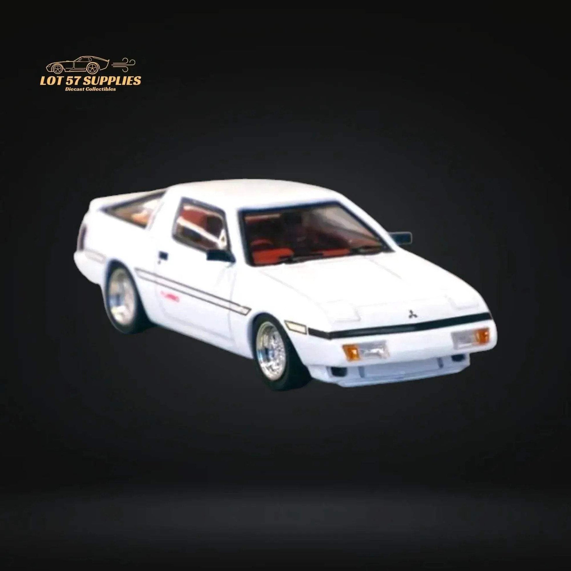 Tarmac Works Road64 Mitsubishi Starion White T645-055-WHT 1:64 - ToylandEU