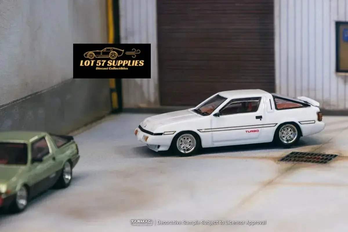 Tarmac Works Road64 Mitsubishi Starion White T645-055-WHT 1:64 - ToylandEU
