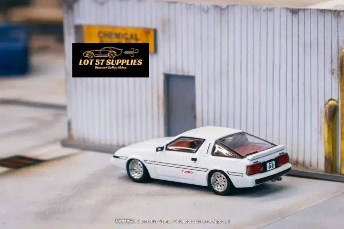 Tarmac Works Road64 Mitsubishi Starion White T645-055-WHT 1:64 - ToylandEU