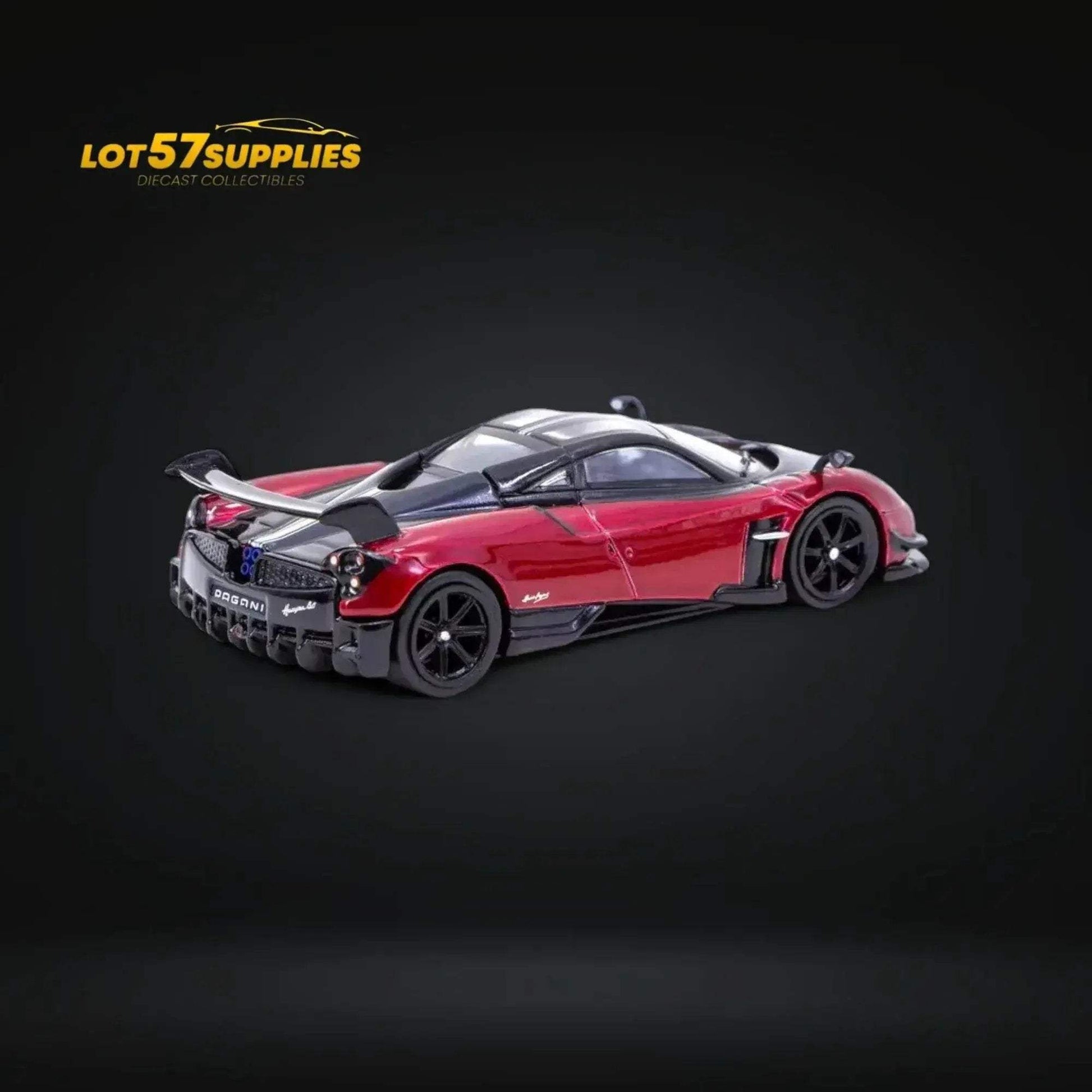 Tarmac Works Global64 Pagani Huayra BC Rosso Dubai 1:64 - ToylandEU