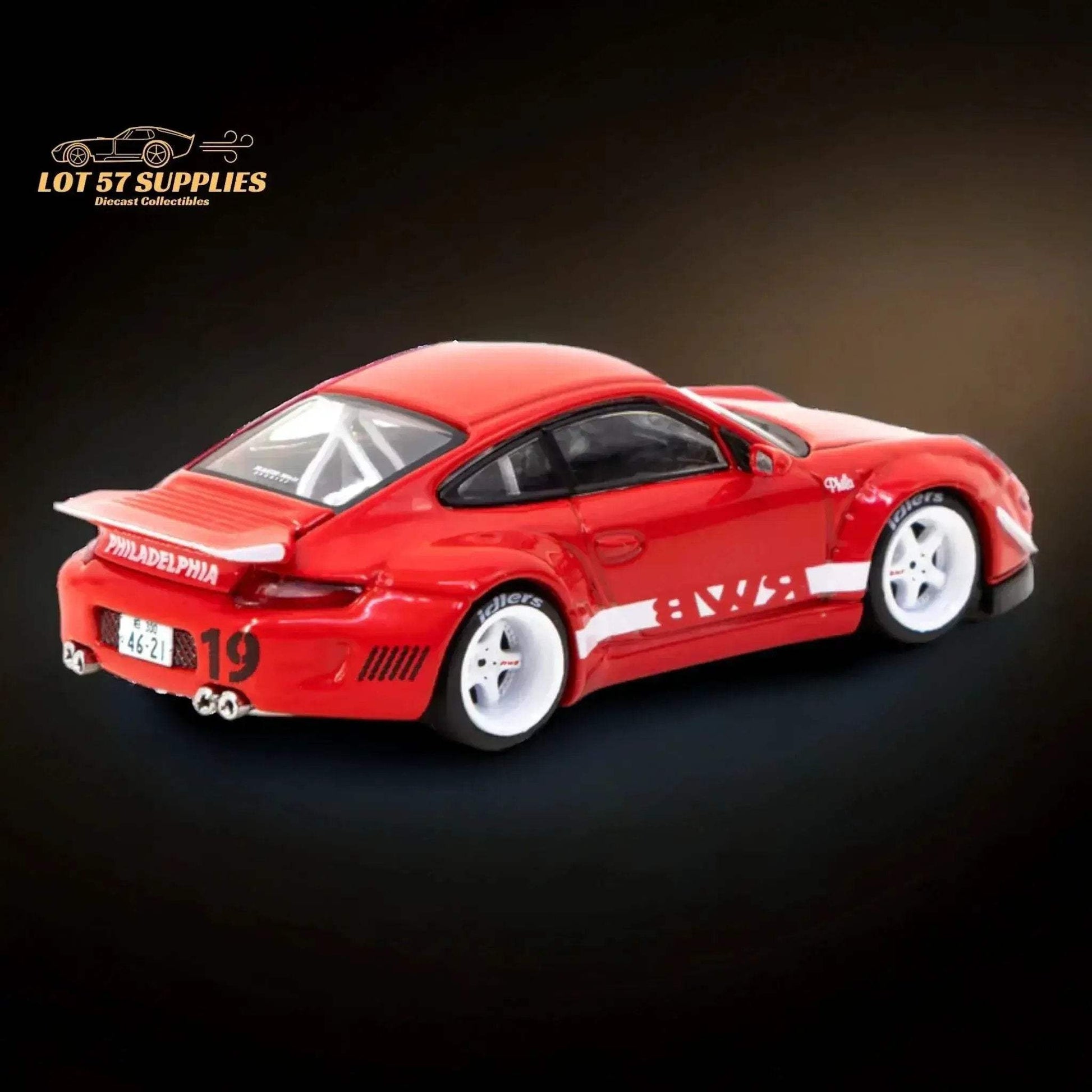 Tarmac Works Porsche RWB 997 Philadelphia #T64-057-PH 1:64 - ToylandEU