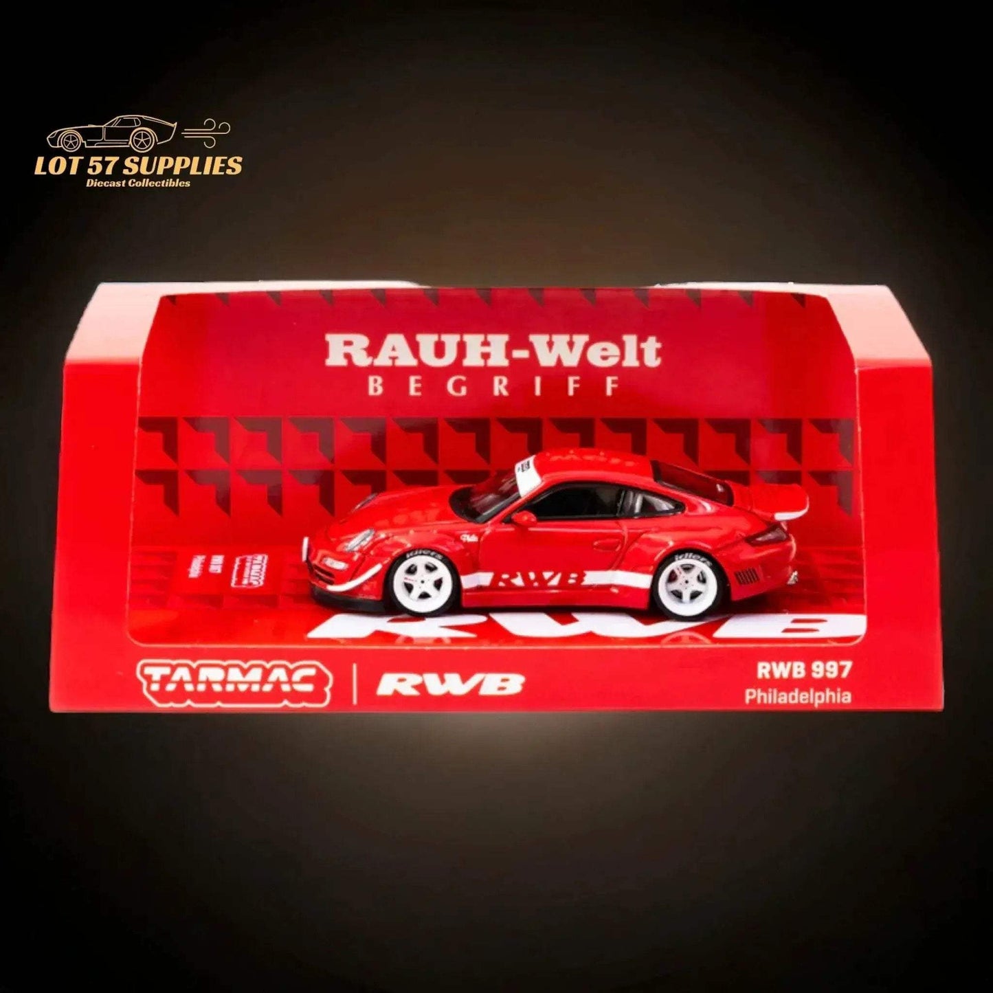 Tarmac Works Porsche RWB 997 Philadelphia #T64-057-PH 1:64 - ToylandEU