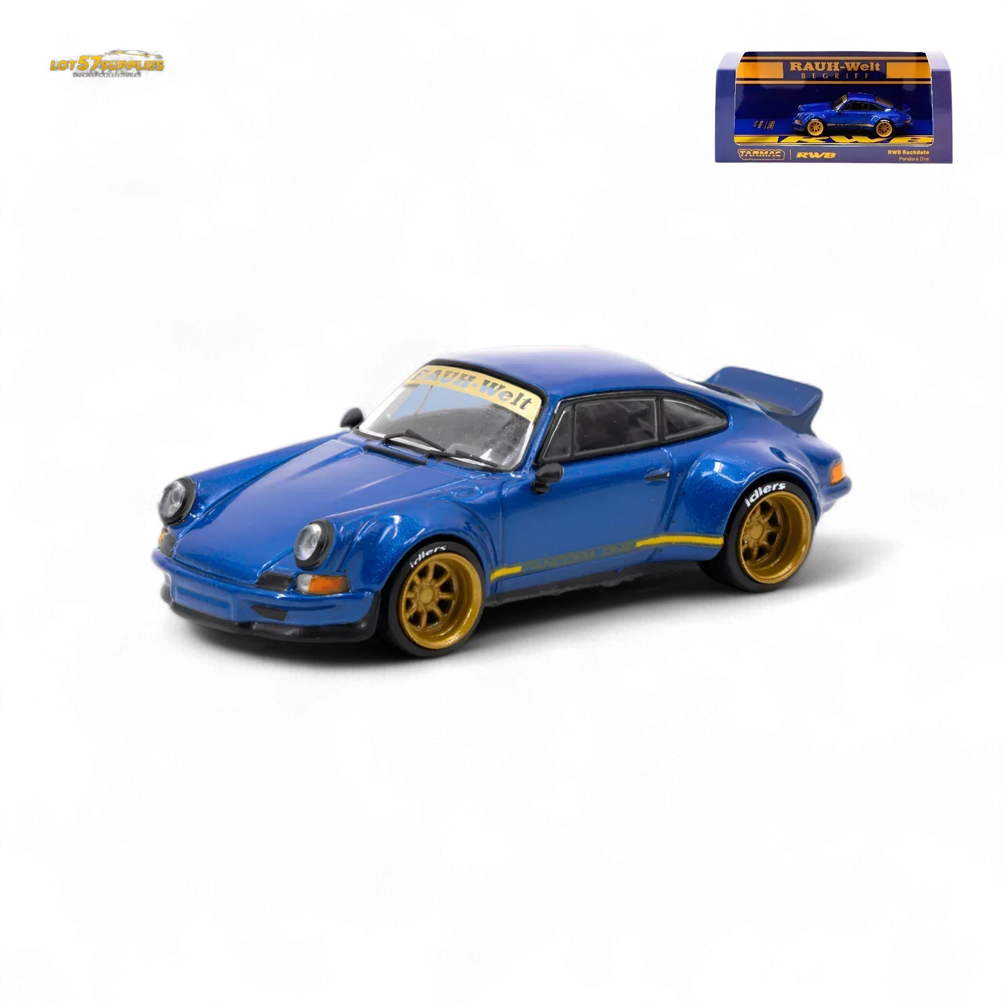 Tarmac Works Porsche RWB Backdate Pandora One T64-046-PO 1:64 - ToylandEU