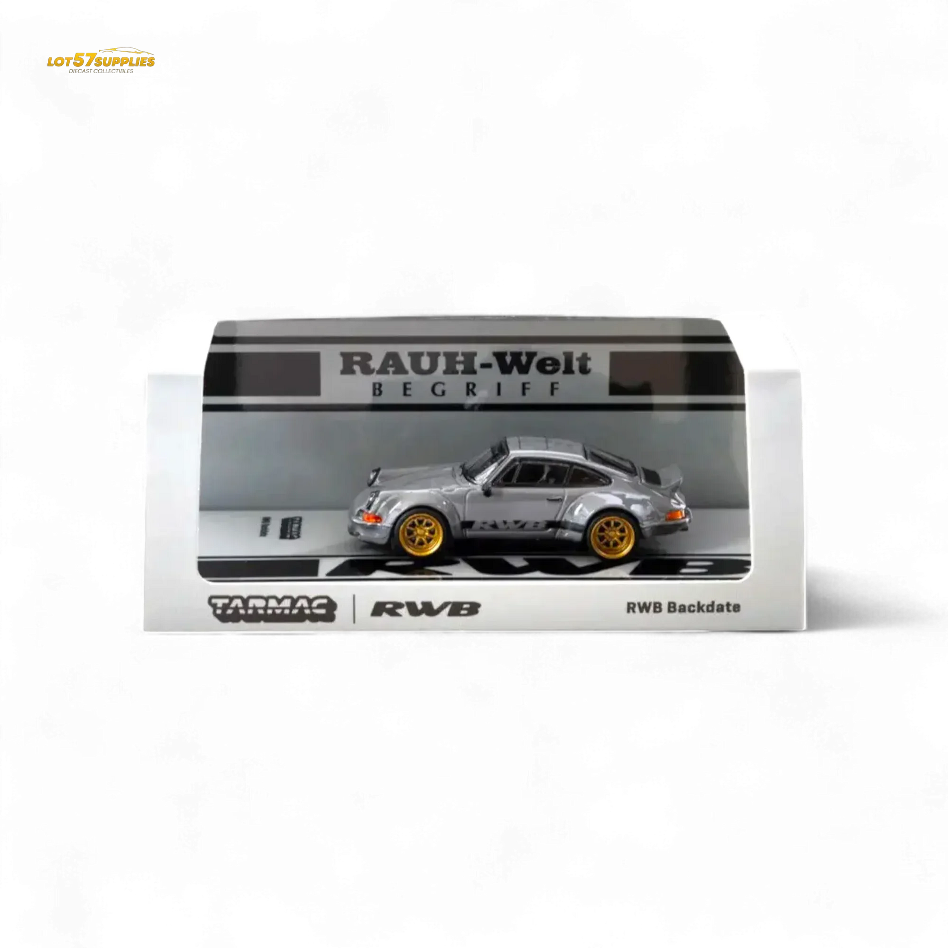 Tarmac Works Porsche RWB Backdate Grey T64-046-GY 1:64 - ToylandEU