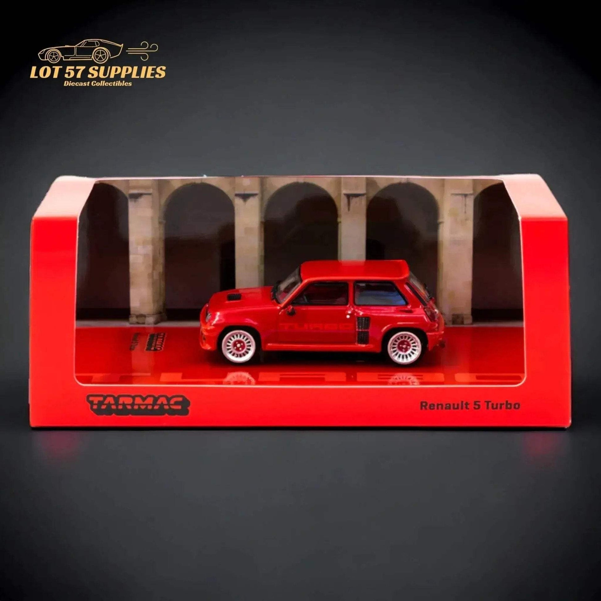 Tarmac Works Renault 5 Turbo in Red 1:64 T64R-TL060-RED - ToylandEU