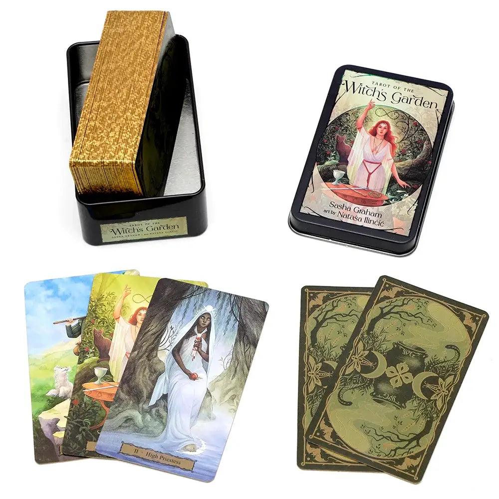  Tarot Cards Witchs Garden Deck Gilded Edges -  ToylandEU™
