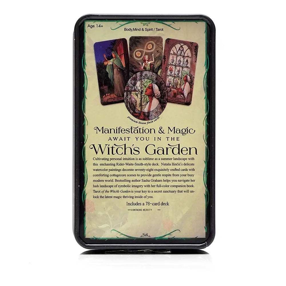  Tarot Cards Witchs Garden Deck Gilded Edges -  ToylandEU™