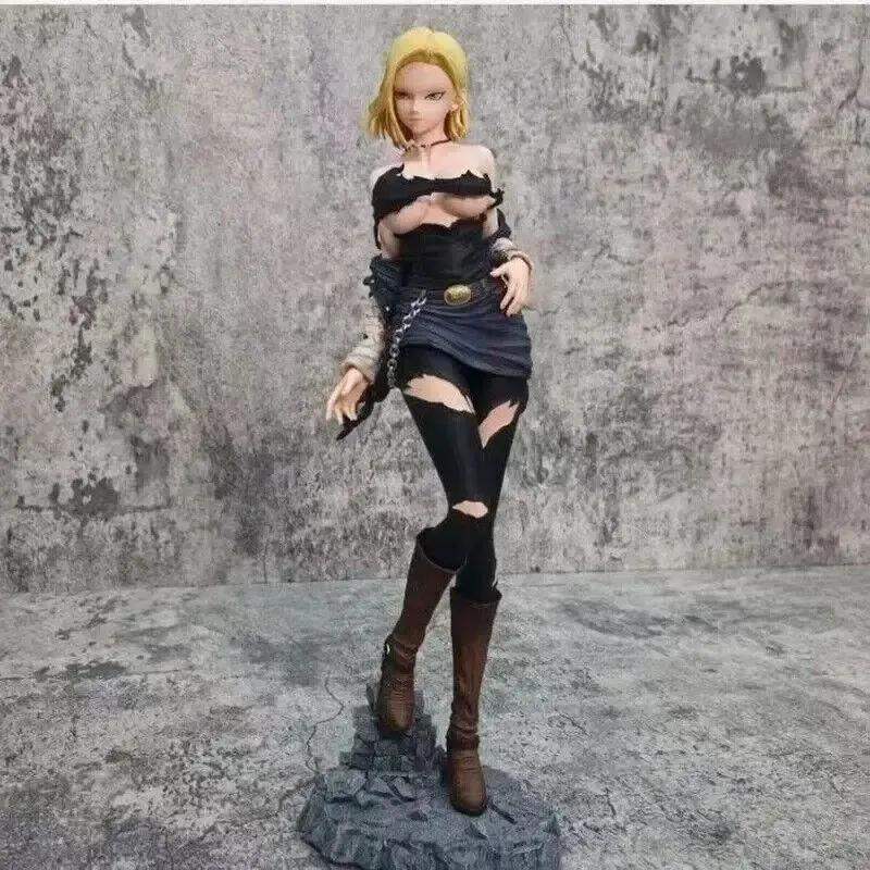 Dragon Ball Z Android 18 Figure 12 Inch Dual Heads - ToylandEU