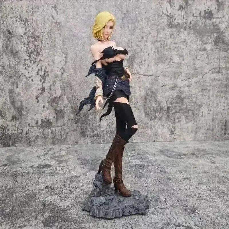 Dragon Ball Z Android 18 Figure 12 Inch Dual Heads - ToylandEU