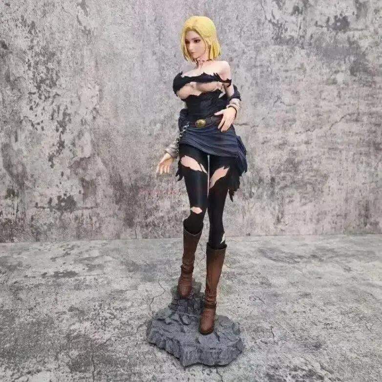 Dragon Ball Z Android 18 Figure 12 Inch Dual Heads - ToylandEU