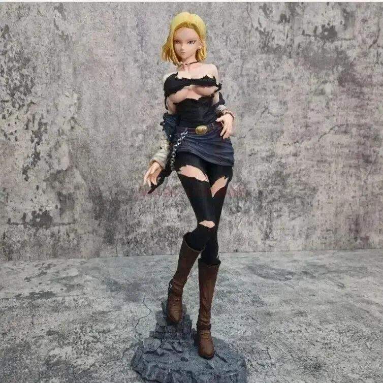 Dragon Ball Z Android 18 Figure 12 Inch Dual Heads - ToylandEU