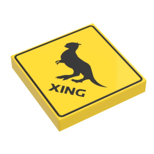 Tauntaun Xing Sign Lego 2x2 Tile Custom Printed -  ToylandEU™