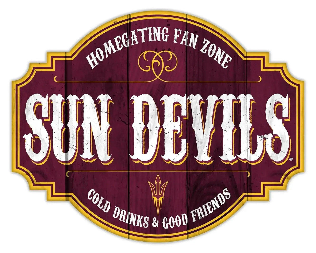  Arizona State Sun Devils Tavern Sign Wood 12 Inch Homegate -  ToylandEU™