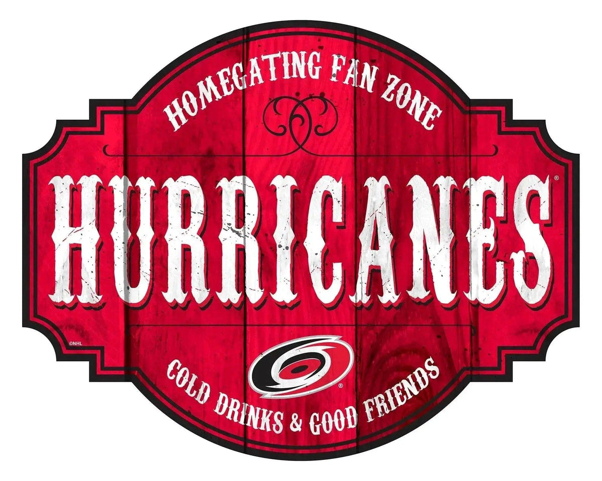  Carolina Hurricanes Wood Sign 12 Inch Homegating Tavern -  ToylandEU™