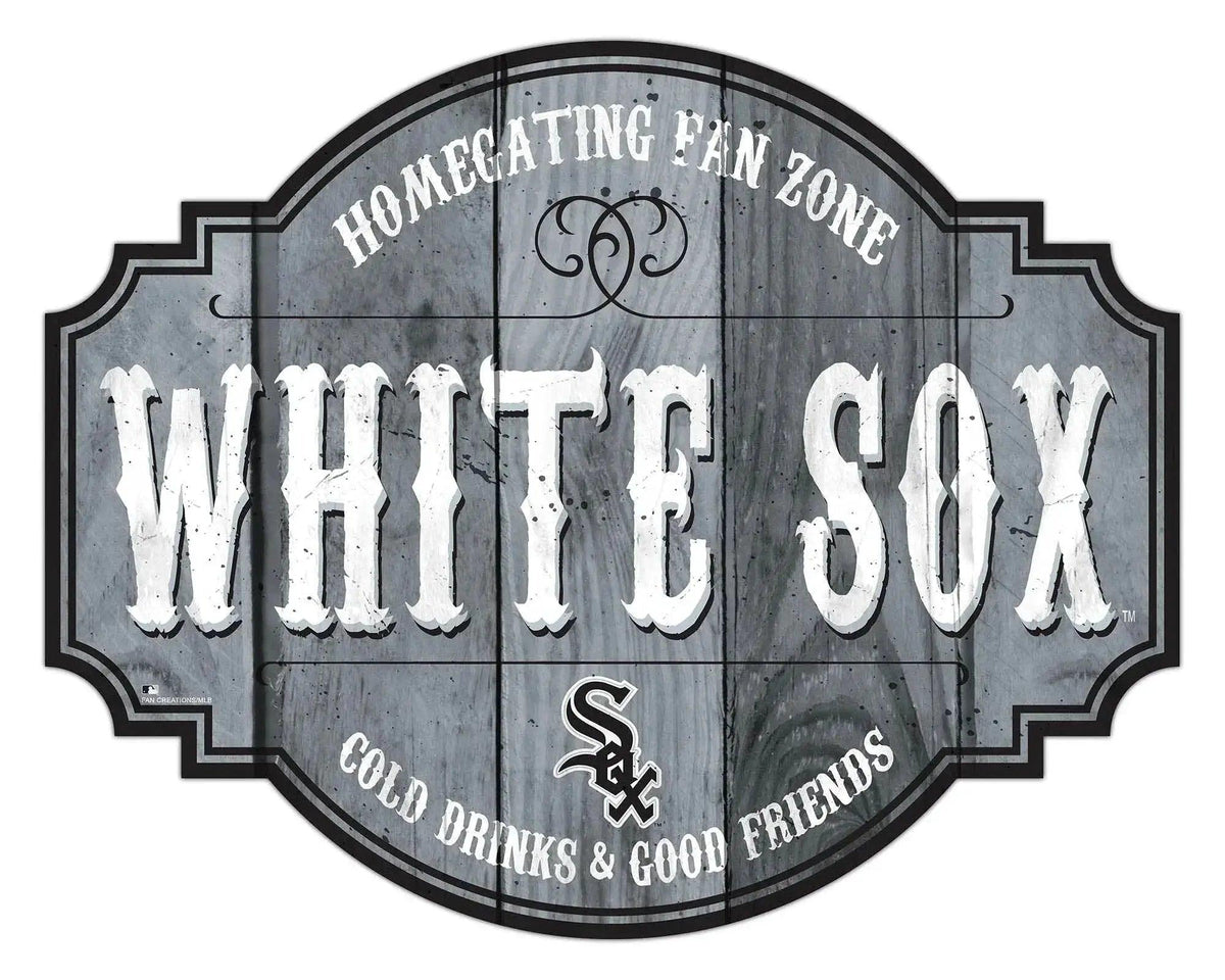  Chicago White Sox Wood Sign 12 Inch Homegating Tavern -  ToylandEU™