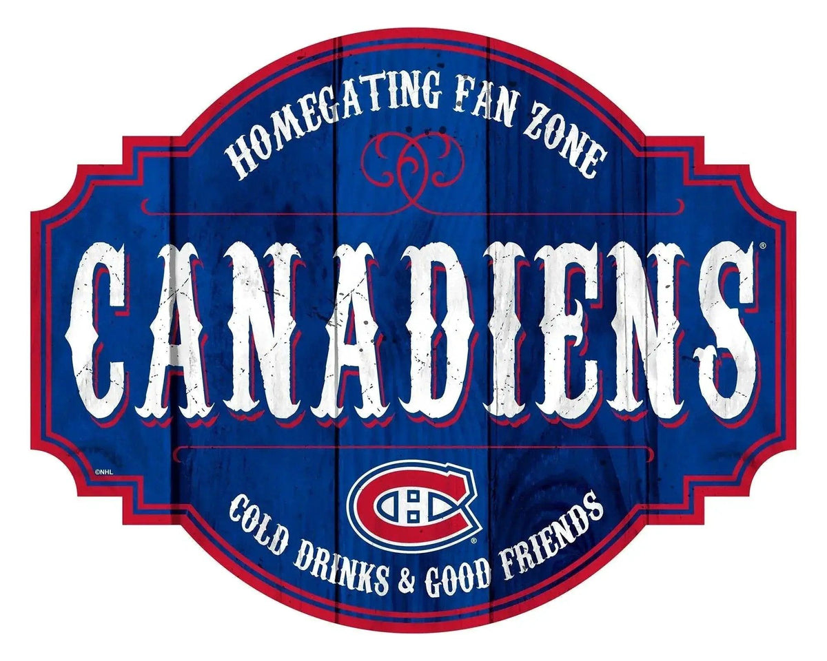  Montreal Canadiens Wood Sign 12 Inch Homegating Tavern -  ToylandEU™
